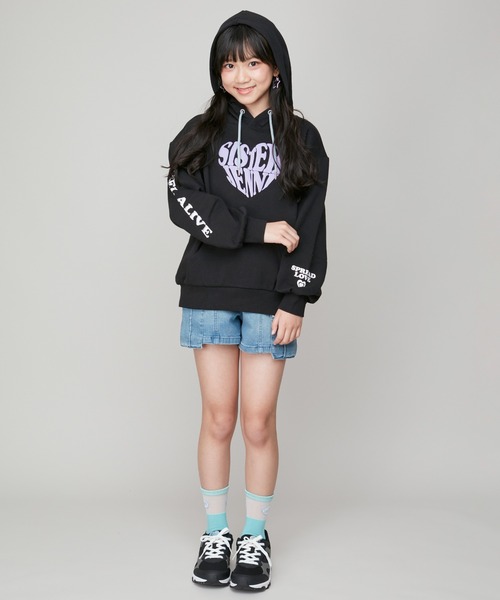 JENNI(ジェニィ)の「オーバルシアークルーソックス(ソックス/靴下・キッズ・オフホワイト/ミント/ブラック・19-21cm/22-24cm)」の15枚目の写真