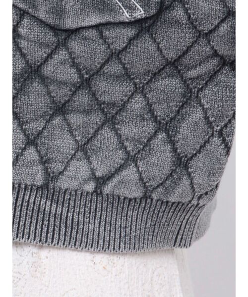 merry jenny（メリージェニー）の「ストーンウォッシュニットカーディガン（カーディガン/ボレロ・レディース・ライトブルー/オフホワイト/グレー/ブラウン・FREE）」の20枚目の写真