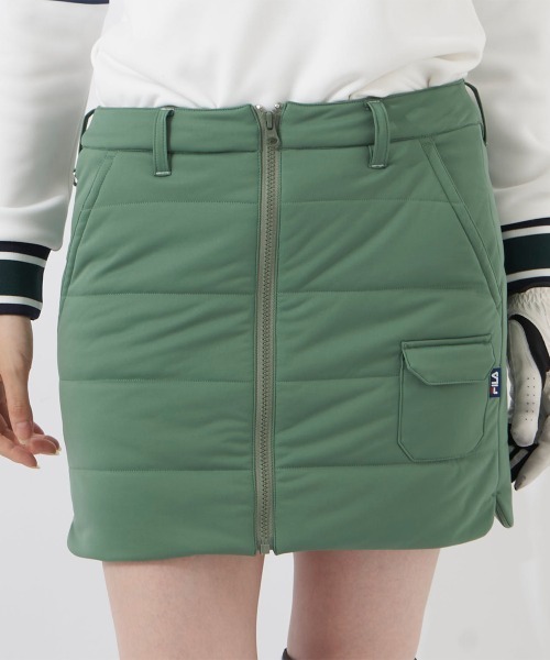 FILA GOLF(フィラゴルフ )の「ボアベスト+中綿スカート セットアップワンピース(ワンピース・レディース・オフホワイト/ネイビー/ピンク・MEDIUM/LARGE)」の20枚目の写真