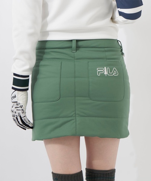 FILA GOLF(フィラゴルフ )の「ボアベスト+中綿スカート セットアップワンピース(ワンピース・レディース・オフホワイト/ネイビー/ピンク・MEDIUM/LARGE)」の22枚目の写真