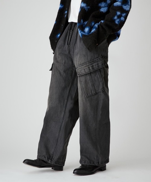 【セール】[B.A.C.D]コンバットカーゴデニム（デニムパンツ）｜B.C STOCK（ベーセーストック） 5,174円