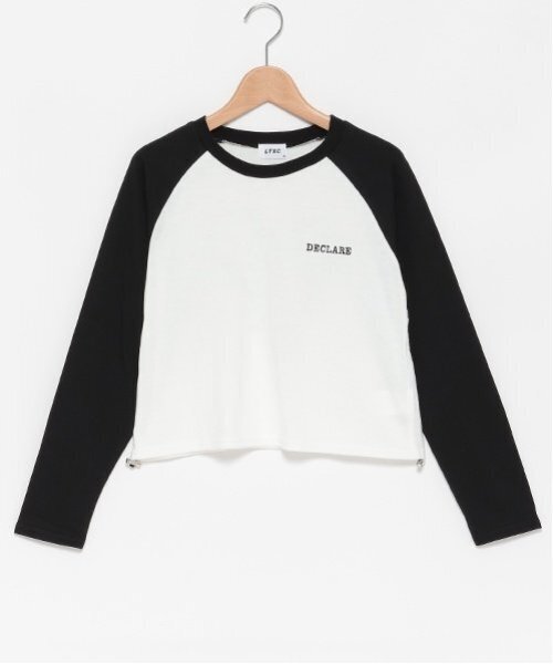 LOVETOXIC（ラブトキシック）の「【LTXC】オーガビッツラグラン長袖Tシャツ（Tシャツ/カットソー・キッズ・レッド/ブラウン/ブラック・S/M/L/LL）」の17枚目の写真