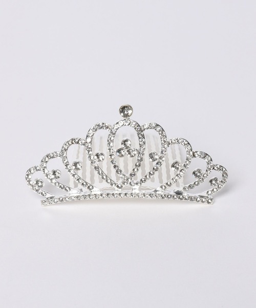 repipi armario（レピピ アルマリオ）の「プリンセスミニティアラ（その他ヘアアクセサリー・キッズ・シルバー・FREE）」の4枚目の写真