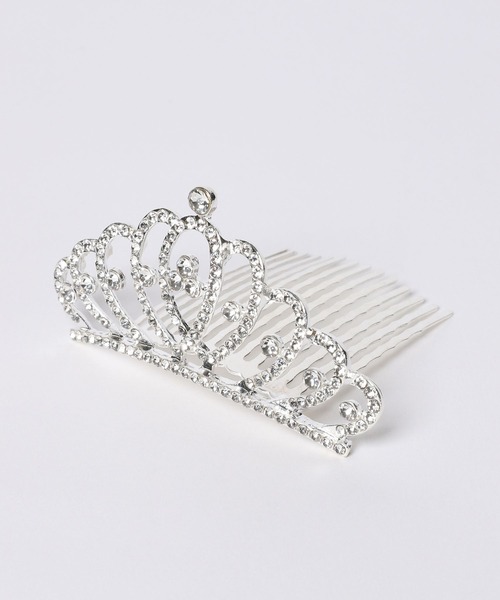 repipi armario（レピピ アルマリオ）の「プリンセスミニティアラ（その他ヘアアクセサリー・キッズ・シルバー・FREE）」の5枚目の写真