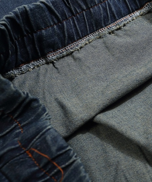 HOOK(フック)の「HOOK -select- レーシング刺繍ウォッシュデニムハーフジップ(その他トップス・メンズ・ブルー/ブラック・M/L/XL)」の17枚目の写真