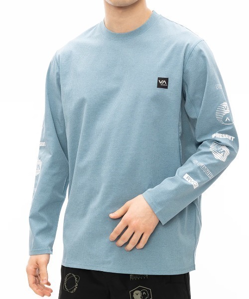 RVCA メンズ RVCA MATRIX LS ロンＴ 【2024年秋冬モデル】/ルーカ袖プリント長袖ドライロンT（Tシャツ/カットソー）｜RVCA（ルーカ）