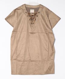 ginger and sprout（ジンジャーアンドスプラウト）の「＜ginger and sprout＞BOHO LACE UP DRESS（ワンピース）」