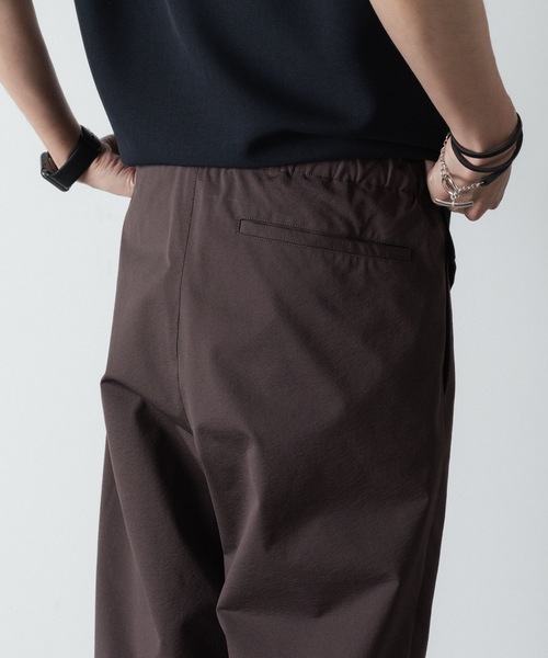 ATTACHMENT（アタッチメント）の「PE ハイゲージジャージー トレーニングパンツ / PE HIGH GAUGE JERSEY TRAINING PANTS（その他パンツ・メンズ・ブラック/ライトブラウン・1/3/2）」の9枚目の写真