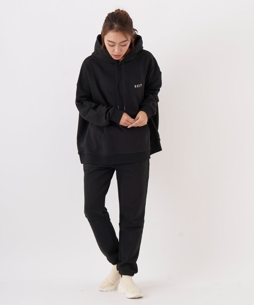 RUSTY(ラスティ)の「【RUSTY/ラスティー】レディースフリースロングパンツ スウェットパンツ(スウェットパンツ・レディース・グレー/ブラック/ベージュ・LARGE/MEDIUM)」の14枚目の写真