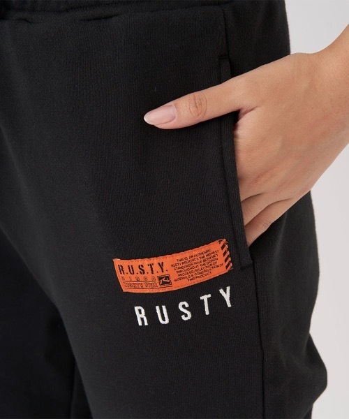 RUSTY(ラスティ)の「【RUSTY/ラスティー】レディースフリースロングパンツ スウェットパンツ(スウェットパンツ・レディース・グレー/ブラック/ベージュ・LARGE/MEDIUM)」の21枚目の写真
