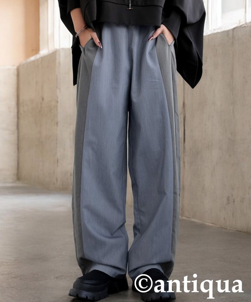 デニムタッチパンツ(その他パンツ)|antiqua(アンティカ)