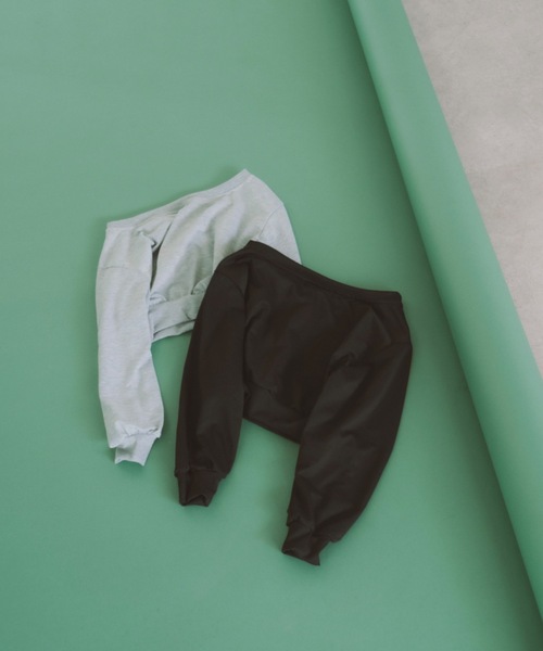 DRWCYS（ドロシーズ）の「オフショルダースウェット（スウェット・レディース・ブラック/グレー・FREE）」の21枚目の写真