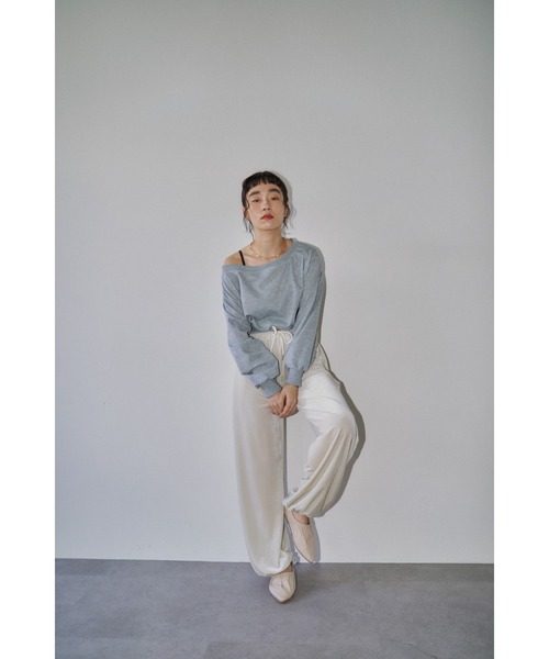 DRWCYS（ドロシーズ）の「オフショルダースウェット（スウェット・レディース・ブラック/グレー・FREE）」の11枚目の写真