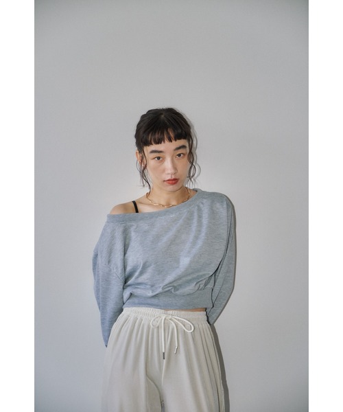 DRWCYS（ドロシーズ）の「オフショルダースウェット（スウェット・レディース・ブラック/グレー・FREE）」の13枚目の写真