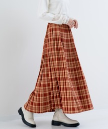 refinedworks | 【refinedworks】人気のチェックプリーツスカート(スカート)