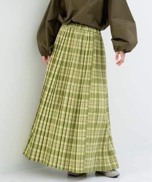 #FR2GOLF チェック プリーツスカート le coq sportif golf チェックプリーツスカート -デサントストア