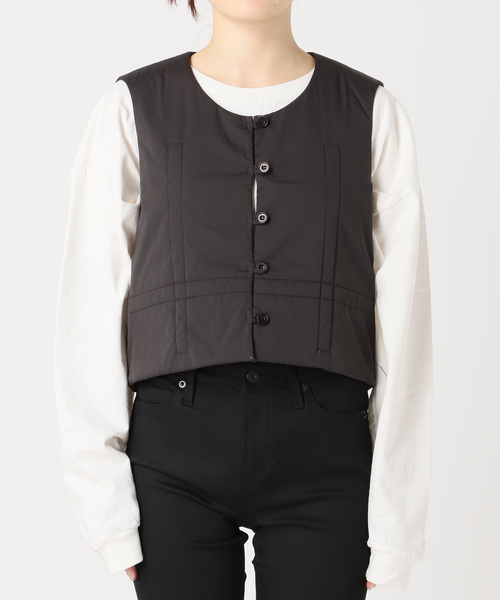 トップス VOLUME STITCH PADDED VEST VOLUME STITCH PADDED VEST 【公式通販】