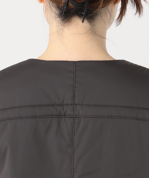 LOW CLASSIC（ロウ　クラシック）の「【LOW CLASSIC/ロウ・クラシック】VOLUME STITCH PADDED VEST LW243VT01（ブルゾン・レディース・ブラック系その他・SMALL）」の11枚目の写真