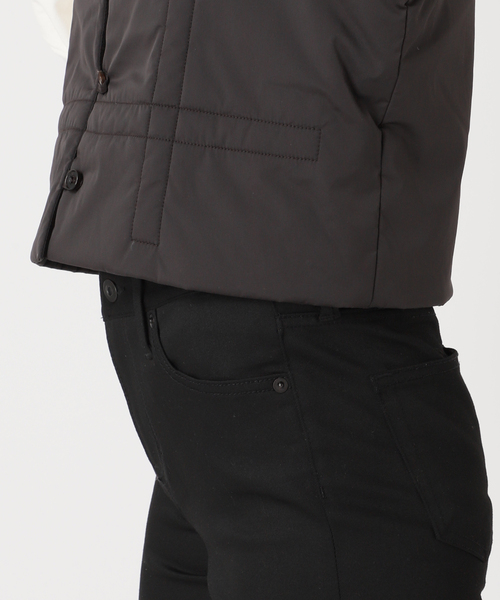 LOW CLASSIC（ロウ　クラシック）の「【LOW CLASSIC/ロウ・クラシック】VOLUME STITCH PADDED VEST LW243VT01（ブルゾン・レディース・ブラック系その他・SMALL）」の14枚目の写真