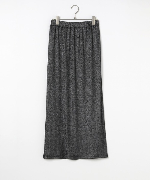 PAGEBOY(ページボーイ)の「ラメプリーツナロースカート(スカート・レディース・ゴールド/ネイビー/ブラック・FREE)」の21枚目の写真