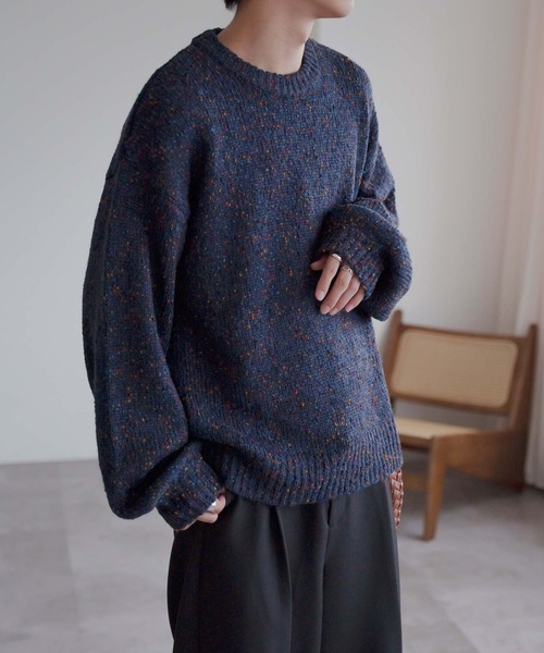 セール】カラーネップルーズニット（ニット/セーター）｜epnok