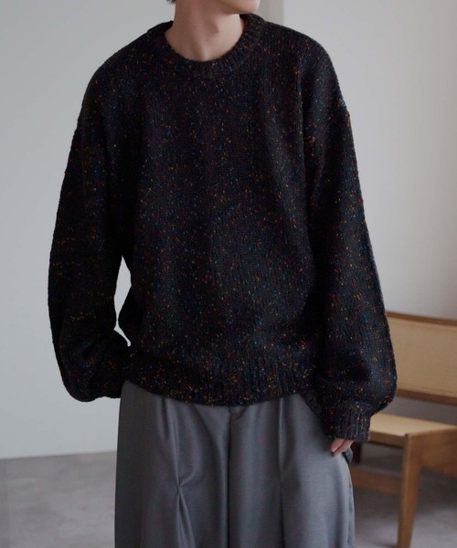 セール】カラーネップルーズニット（ニット/セーター）｜epnok