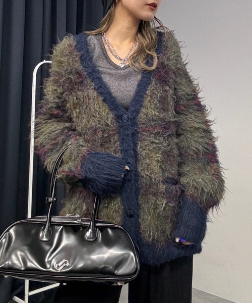 《みさです》❤️個性的❤️【ジーナシス】ロングカーディガン JEANASIS（ジーナシス）｜カーディガン/ボレロ一覧 - WEAR