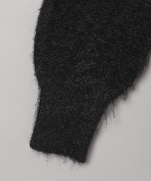 JEANASIS(ジーナシス)の「ブラッシュミドルレングスVカーディガン/248185(カーディガン/ボレロ・レディース・ネイビー/レッド/ブラック/グレイッシュベージュ/カーキ系/グレー/アイボリー・FREE)」の11枚目の写真