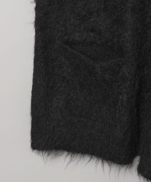 JEANASIS(ジーナシス)の「ブラッシュミドルレングスVカーディガン/248185(カーディガン/ボレロ・レディース・ネイビー/レッド/ブラック/グレイッシュベージュ/カーキ系/グレー/アイボリー・FREE)」の13枚目の写真