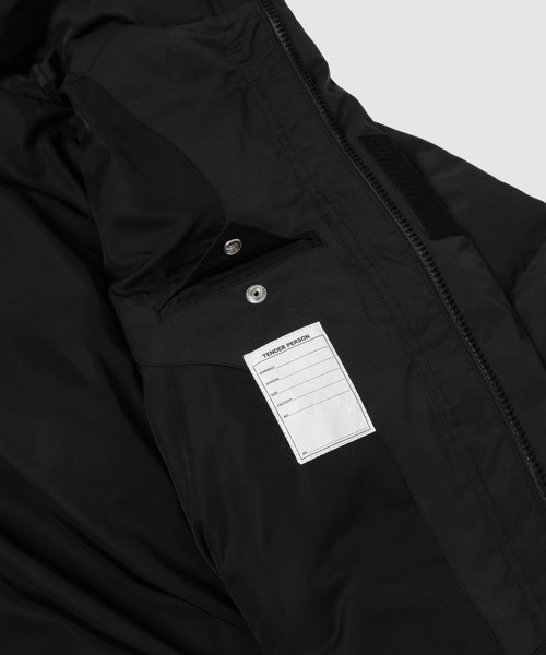 TENDER PERSON（テンダーパーソン）の「FLAME HEM DOWN JACKET（ダウン