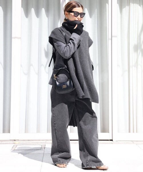 新品未使用！ドゥーズィエムクラス購入 SANDBEIGE サンドベージュ ニット Deuxieme Classe（ドゥーズィエムクラス）の「【SANDBEIGE