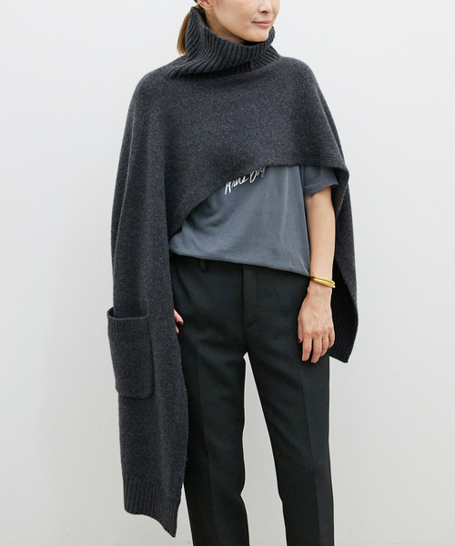 新品未使用！ドゥーズィエムクラス購入 SANDBEIGE サンドベージュ ニット Deuxieme Classe（ドゥーズィエムクラス）の「【SANDBEIGE
