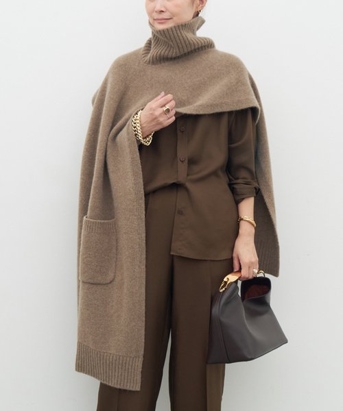 新品　ドゥーズィエムクラス　SANDBEIGE/サンドベージュ　プルオーバー Deuxieme Classe（ドゥーズィエムクラス）の「【SANDBEIGE