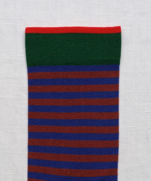 Bonne maison（ボンメゾン）の「【Bonne Maison(ボンヌメゾン)】フランス製 ソックス　靴下　カラフル（ソックス/靴下・レディース・グリーン/ピンク/ブラウン/ネイビー/チェック/イエロー× ブルー/ブラック/グリーン×オレンジ/イエロー×グレー・36/38）」の19枚目の写真