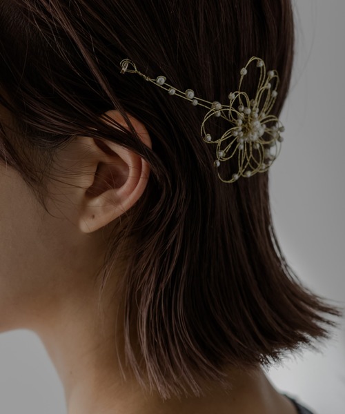 epic day(エピックデイ)の「パール&花火結び水引ヘッドドレス(その他ヘアアクセサリー・レディース・シルバー/ゴールド・F)」の17枚目の写真