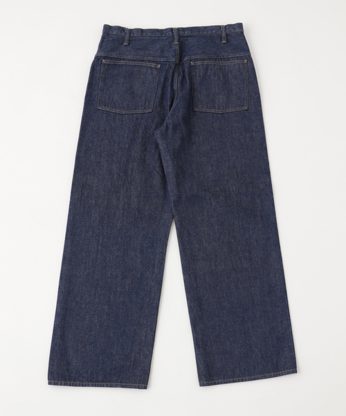 セール】AUTHEN / オーセン SELVEDGE DENIM WIDE LEG AUT-077（デニム