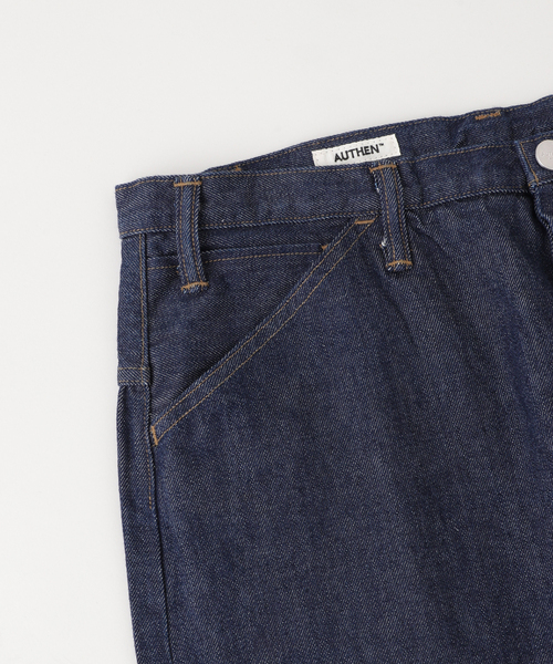 セール】AUTHEN / オーセン SELVEDGE DENIM WIDE LEG AUT-077（デニム