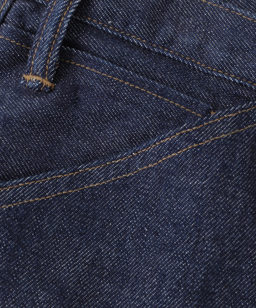AUTHEN(オーセン)の「AUTHEN / オーセン SELVEDGE DENIM WIDE LEG AUT-077(デニムパンツ・メンズ・ネイビー・29/31/33)」の6枚目の写真