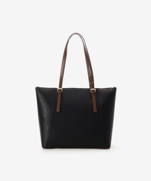 & chouette（アンドシュエット）の「ベルトデザインA4トートバッグ《仕事・通勤・通学》（トートバッグ・レディース・ベージュ/ブラック・FREE）」の5枚目の写真