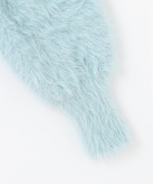 【セール】【洗える】フィルムラメシャギー ニット（ニット/セーター）｜any SiS（エニィスィス）