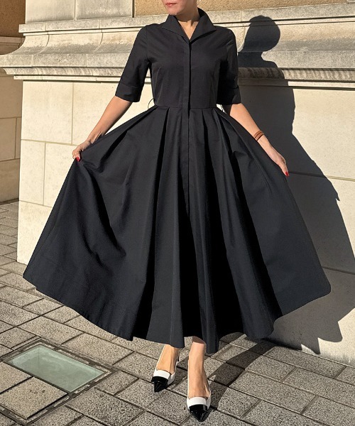 JENNE(ジェンヌ)の「ローマ風クラシカルドレス(ワンピース・レディース・ホワイト/ブラック・LARGE/MEDIUM/SMALL)」の9枚目の写真