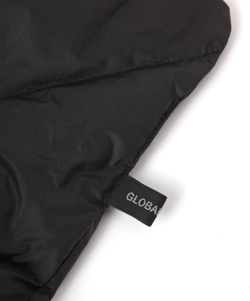 GLOBAL WORK（グローバルワーク）の「ダウンキルティング2WAYネックウォーマー/248439（ネックウォーマー/スヌード・メンズ・ベージュ/ブラック/グリーン系その他4/オフホワイト・FREE）」の8枚目の写真