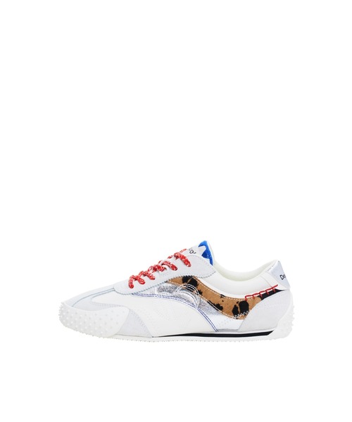 Desigual(デシグアル)の「RETROSNEAKERHERITAGEP PUスニーカーローカット(スニーカー・レディース・ホワイト・41/40/39/38/37/36)」の5枚目の写真