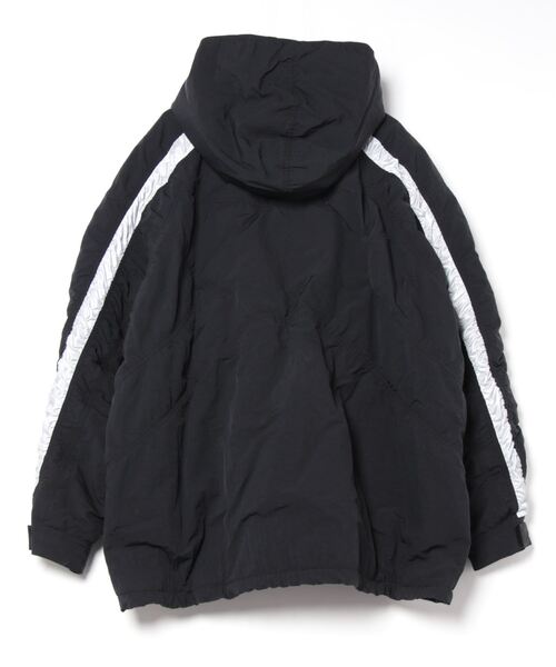 FACETASM（ファセッタズム）の「【FACETASM】GATHERED SEAM FIREMAN JACKET [KR-JK-M06]（ナイロンジャケット・メンズ・ブラック・4）」の4枚目の写真