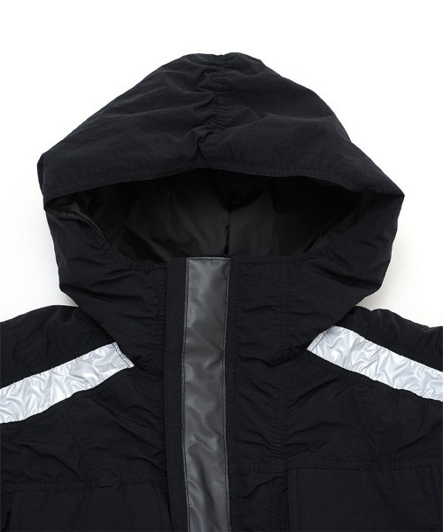 FACETASM（ファセッタズム）の「【FACETASM】GATHERED SEAM FIREMAN JACKET [KR-JK-M06]（ナイロンジャケット・メンズ・ブラック・4）」の6枚目の写真