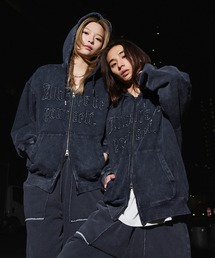VINTAGE LIKE ASSORTMENT ZIP PARKA/ヴィンテージライクアソートジップパーカー
