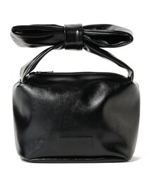 Ray BEAMS | HELOYSE / ribbon pouch metallic bag(トートバッグ)
