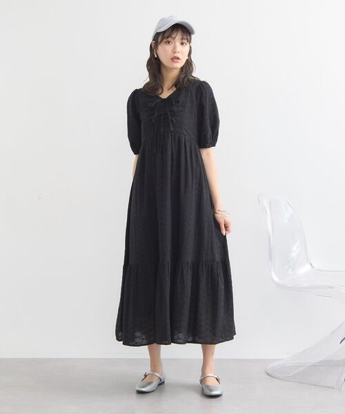 earth music&ecology(アースミュージックアンドエコロジー)の「メッセージ刺繍パイルキャップ(キャップ・レディース・ピンク/アイボリー/ブラック/ライトブルー・FREE)」の14枚目の写真