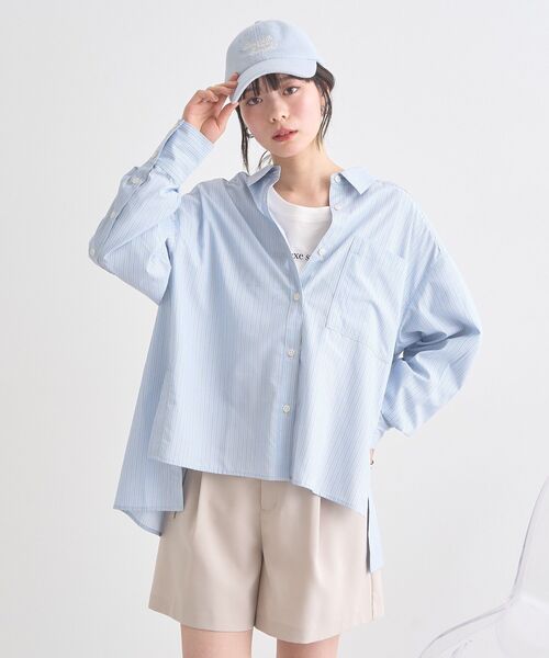 earth music&ecology(アースミュージックアンドエコロジー)の「メッセージ刺繍パイルキャップ(キャップ・レディース・ピンク/アイボリー/ブラック/ライトブルー・FREE)」の18枚目の写真