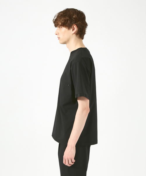 5351 POUR LES HOMMES(ゴーサンゴーイチプールオム)の「【別注】AUGER ワンマイルウェア「纏叉」半袖Tシャツ(Tシャツ/カットソー・メンズ・ブラック・M)」の3枚目の写真